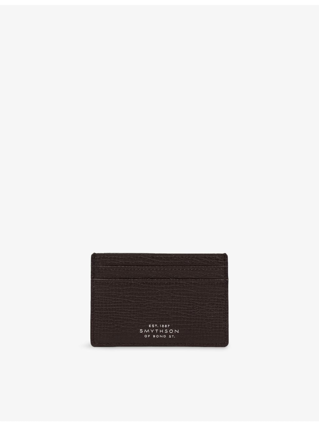 Smythson Ludlow card holder in leather with five pockets - British product