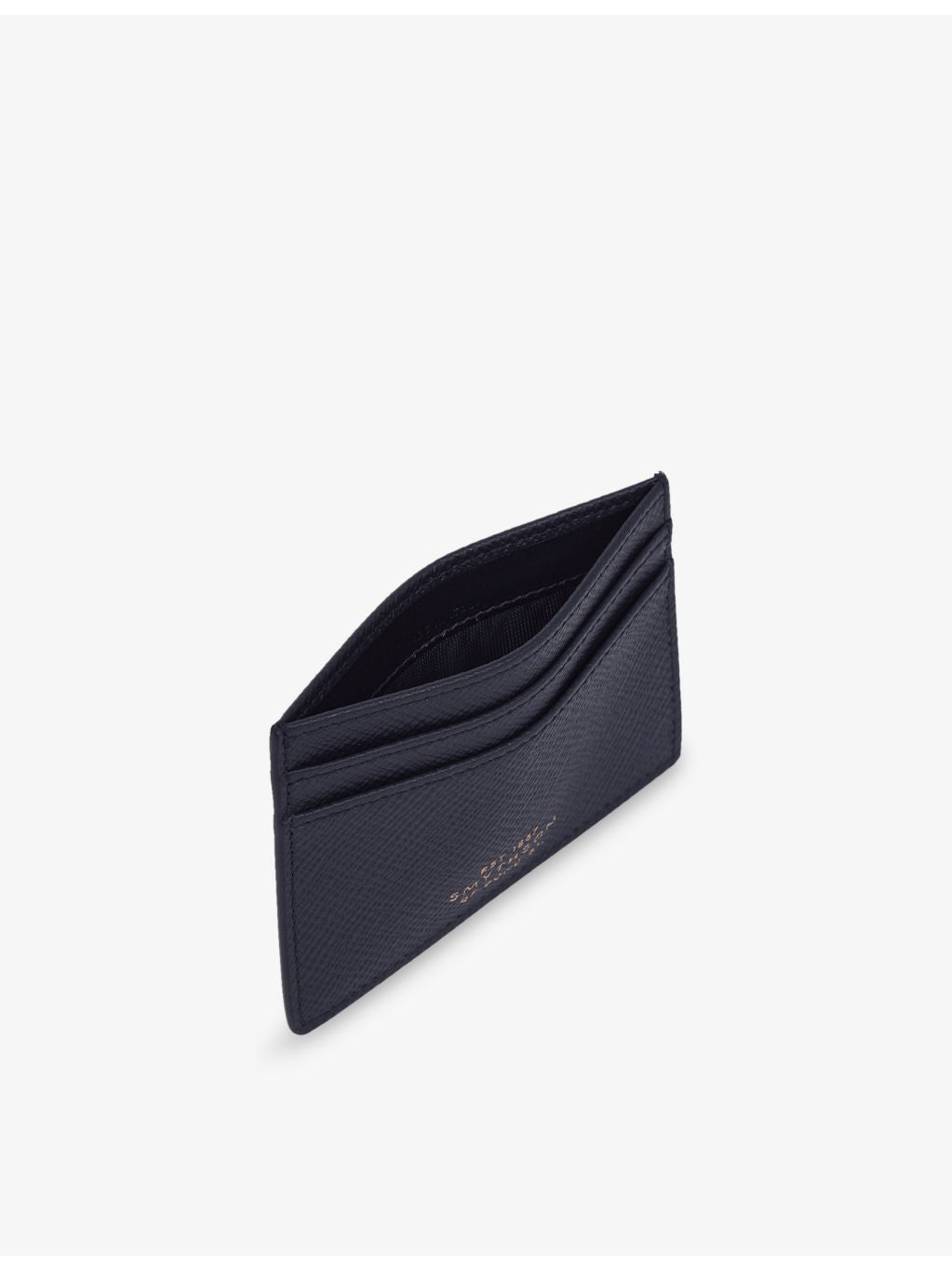 Smythson Panama five-pocket leather card holder - British product