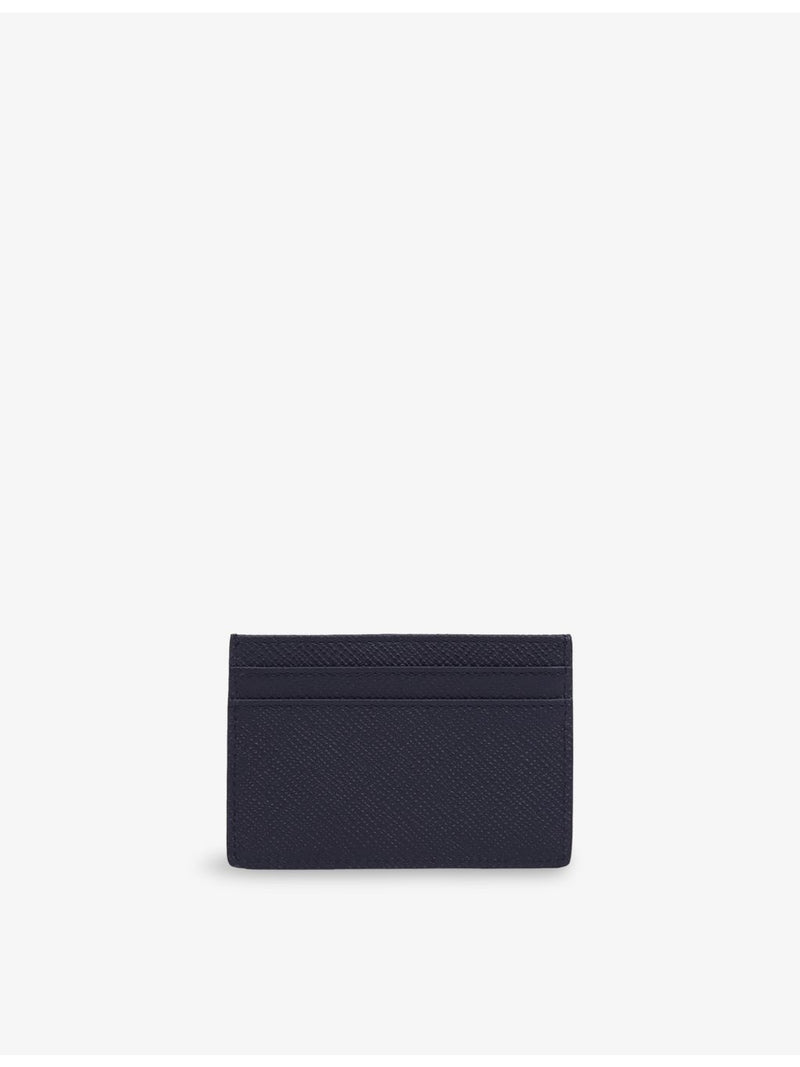 Smythson Panama five-pocket leather card holder - British product