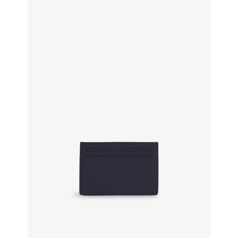 Smythson Panama five-pocket leather card holder - British product