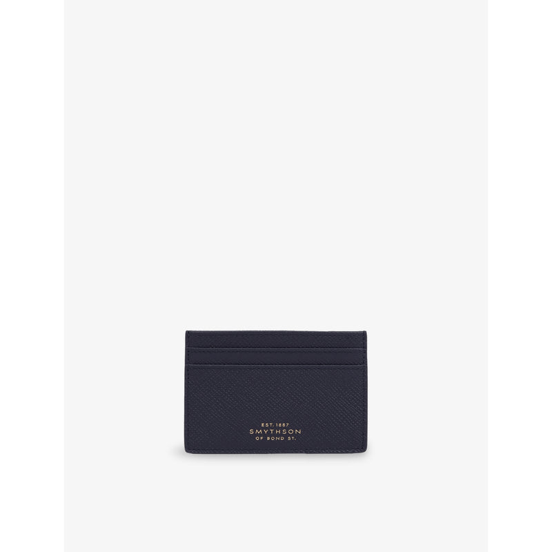 Smythson Panama five-pocket leather card holder - British product