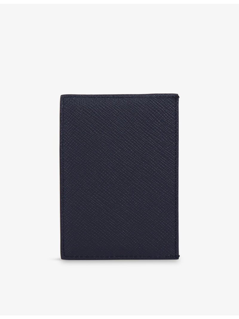 Smythson Panama Leather Card Holder compact - British product