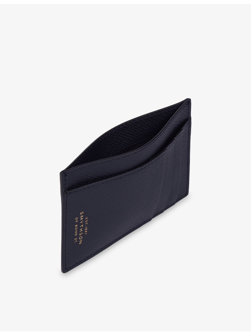 Smythson Panama Leather Card Holder compact - British product