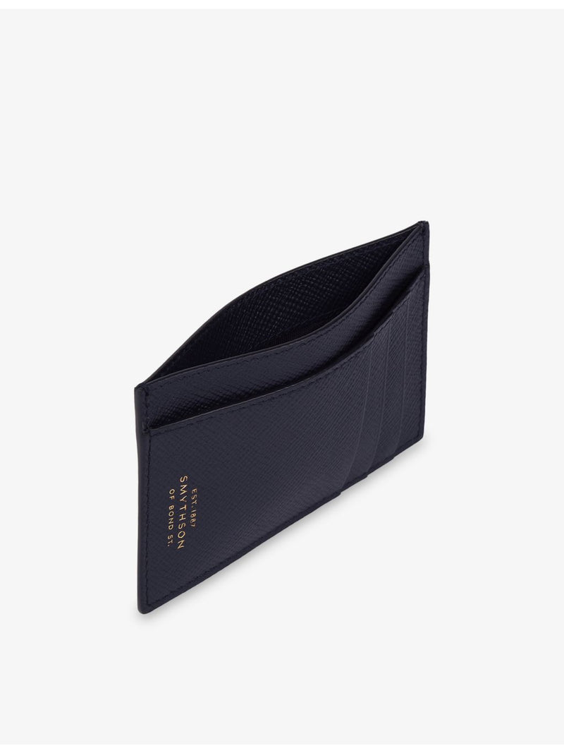 Smythson Panama Leather Card Holder compact - British product
