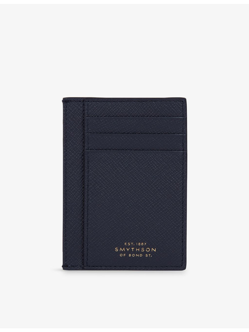 Smythson Panama Leather Card Holder compact - British product