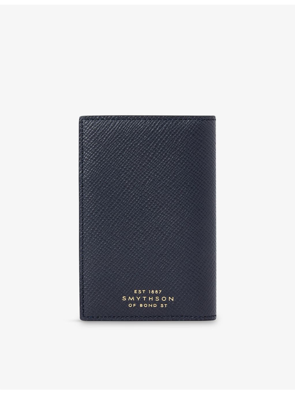 Smythson Panama six-slot leather card holder, UK version