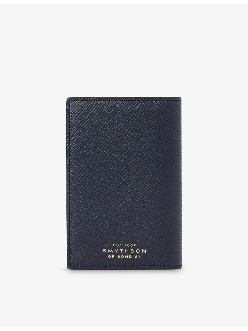 Smythson Panama six-slot leather card holder, UK version