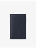 Smythson Panama six-slot leather card holder, UK version
