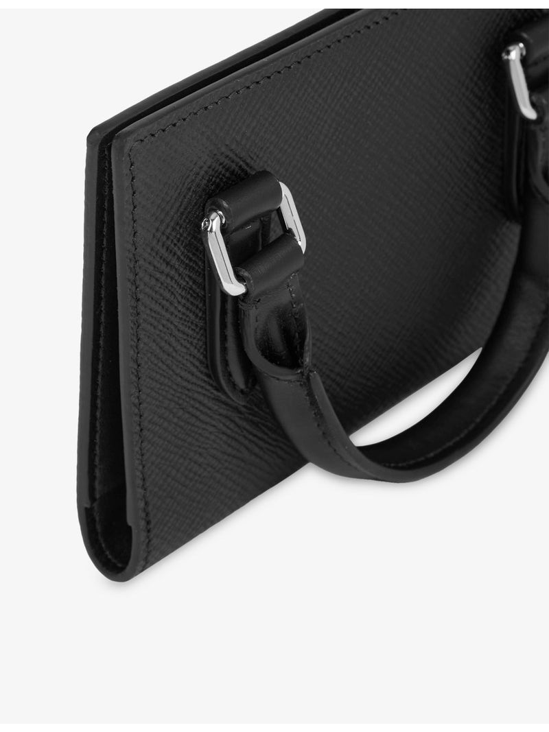 Smythson x Sacai Panama leather passport cover, imported from the UK