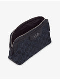 Smythson small canvas travel pouch (British brand)