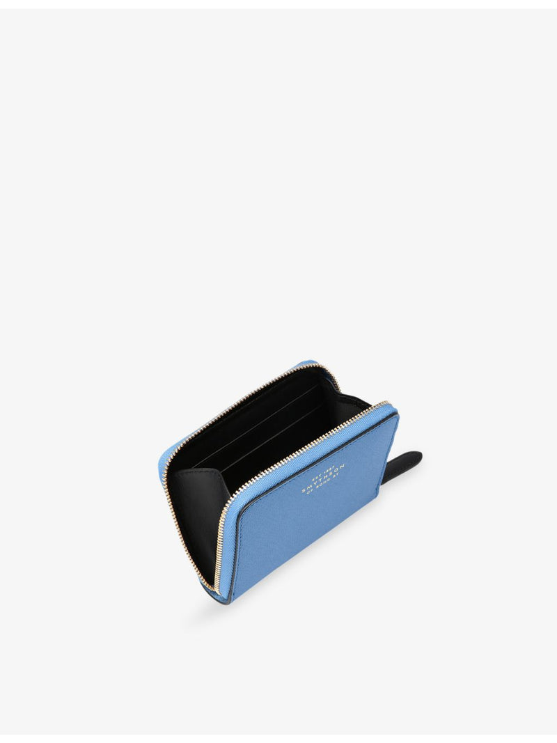 Smythson Panama small leather purse, imported from the UK