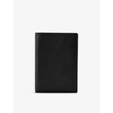 Ludlow Leather Passport Holder - BLACK
