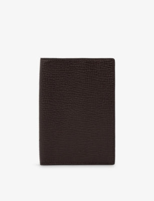 Smythson Ludlow leather passport holder, imported from the UK