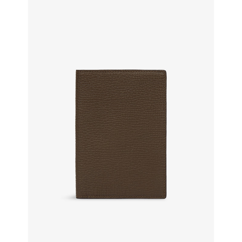 Smythson Ludlow Leather Passport Holder