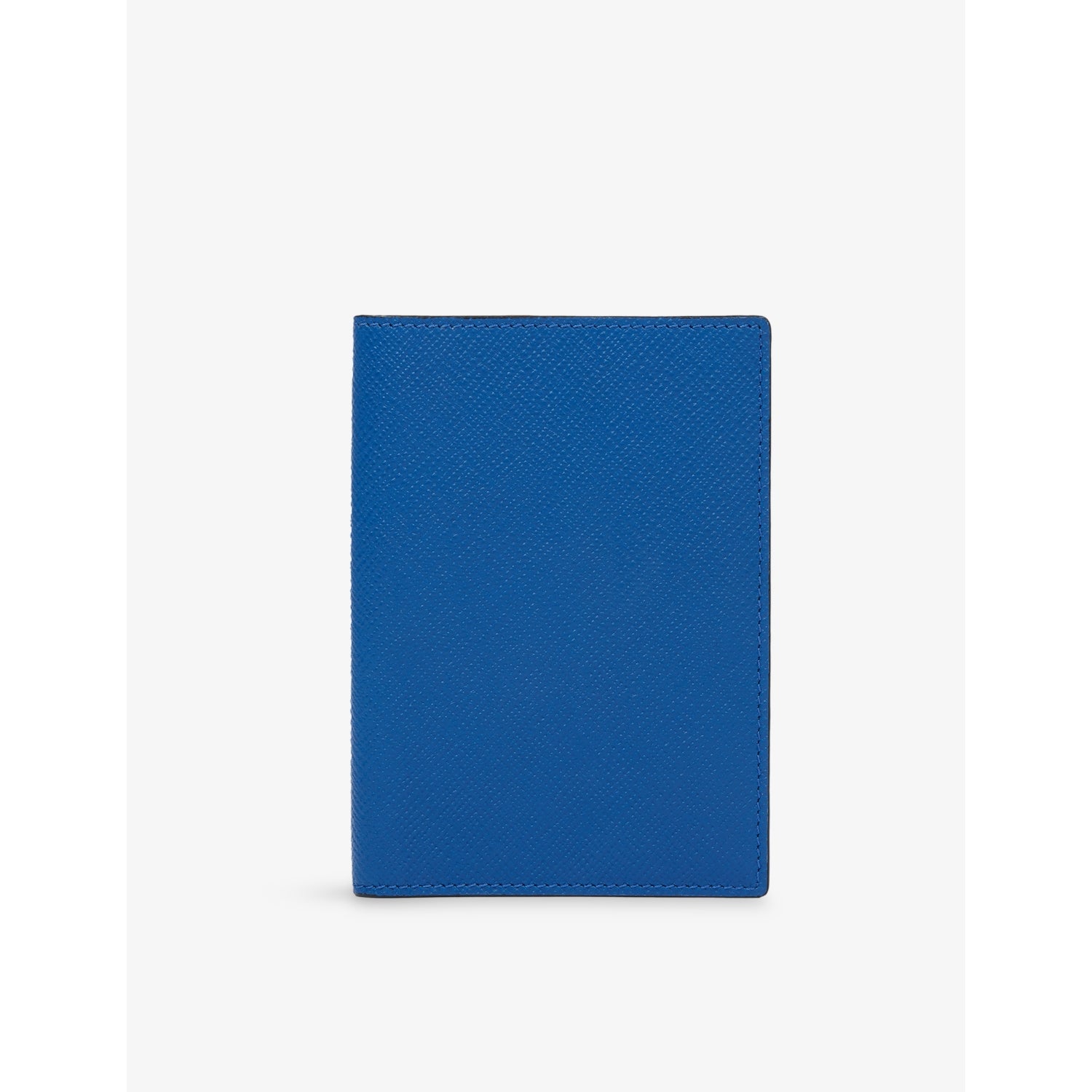 Panama Leather Passport Holder - CERULEAN