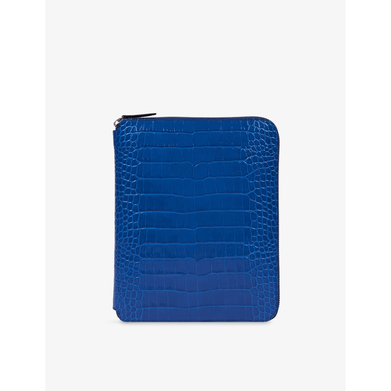 Mara Leather A5 Writing Folder - CERULEAN
