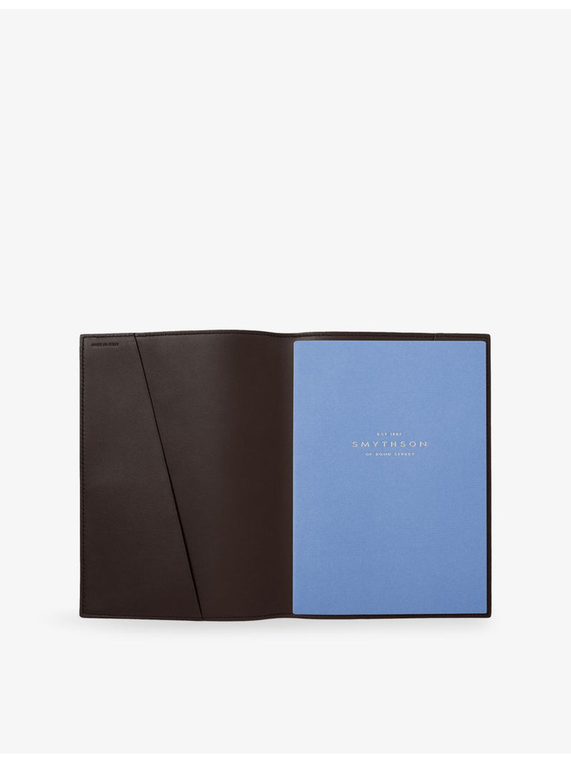 Smythson Ludlow Evergreen A5 leather notebook - British product