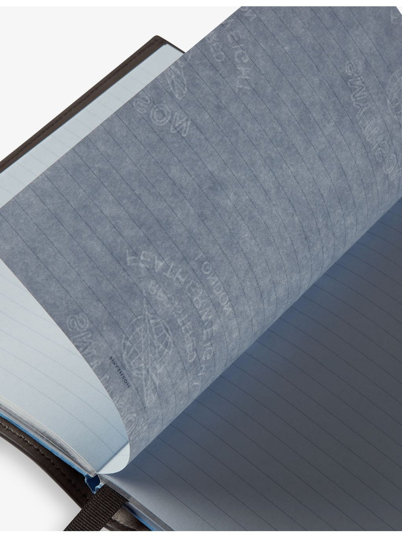 Smythson Ludlow Evergreen A5 leather notebook - British product