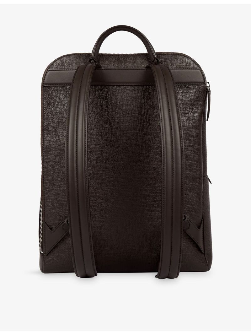 Smythson Ludlow zip-around leather backpack (British brand)