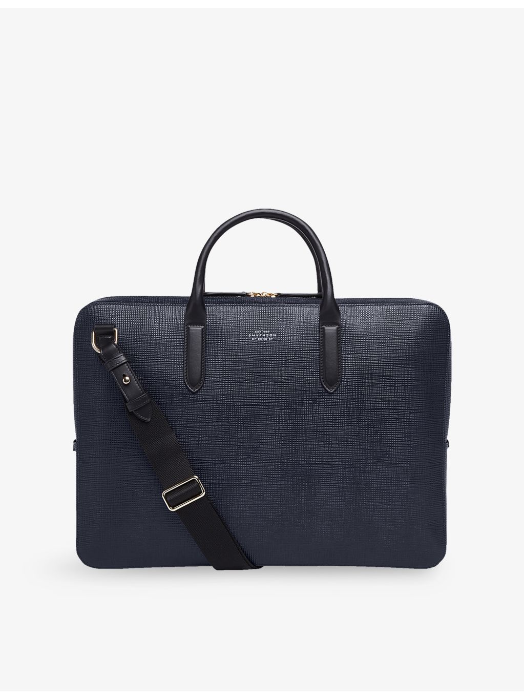 Smythson Panama large leather briefcase - British product