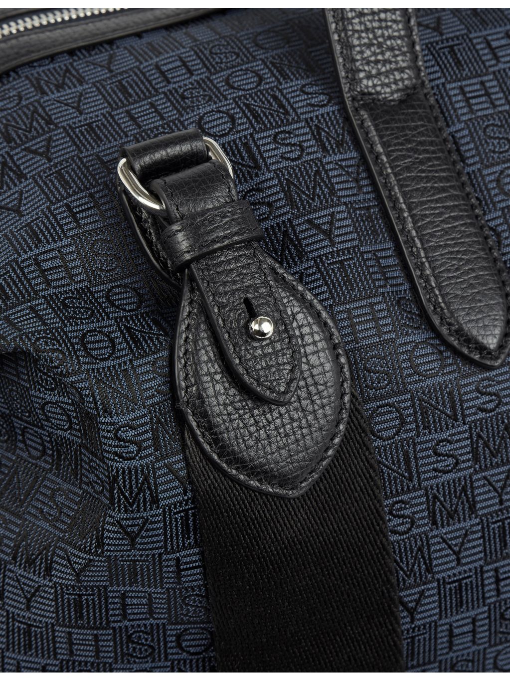 Smythson monogram-stamp travel bag, imported from the UK