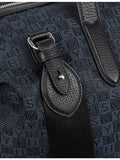 Smythson monogram-stamp travel bag, imported from the UK