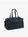 Smythson monogram-stamp travel bag, imported from the UK