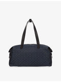 Smythson monogram stamp small canvas travel bag, UK version