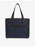 Smythson monogram-stamp canvas tote bag, UK version