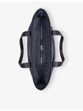 Smythson monogram-stamp canvas tote bag, UK version