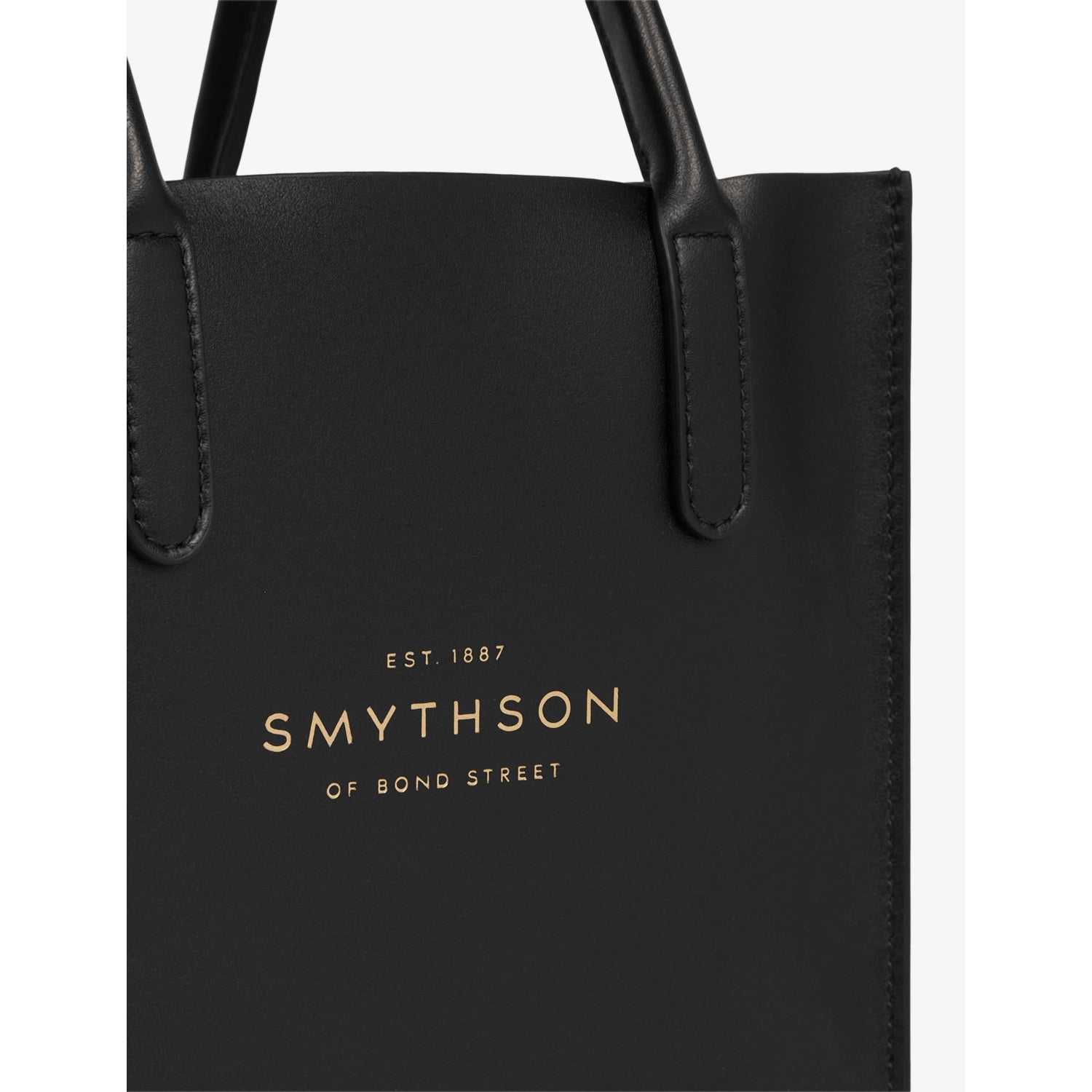 Smythson Pavilion Kingly mini leather tote bag - British product