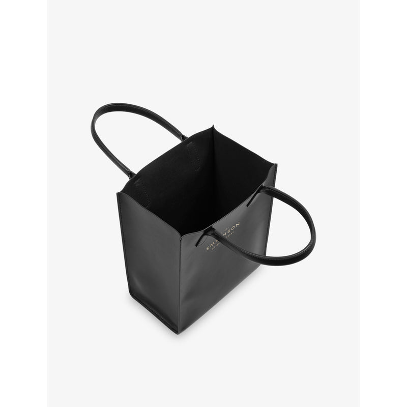 Smythson Pavilion Kingly mini leather tote bag - British product