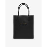 Pavilion Kingly Mini Leather Tote Bag - BLACK