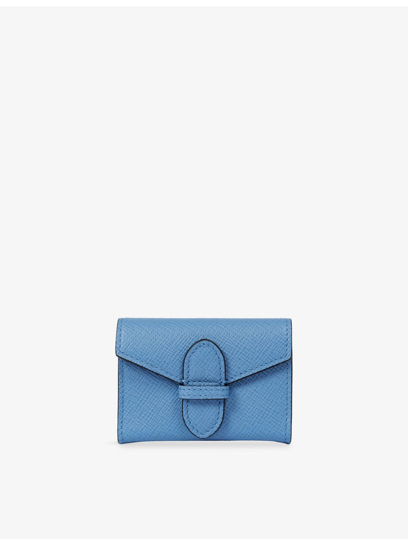 Smythson leather playing card case (British brand)