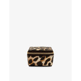 Smythson leopard small leather trinket case - British product