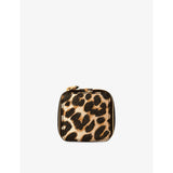 Smythson leopard small leather trinket case - British product