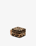 Smythson leopard small leather trinket case - British product