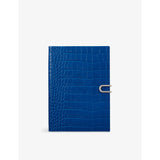 2026-2027 Soho Mara Weekly Leather Diary - CERULEAN