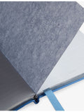 Smythson A5 leather notebook with star print cover (British brand)