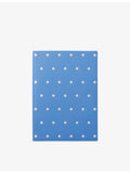 Smythson A5 leather notebook with star print cover (British brand)