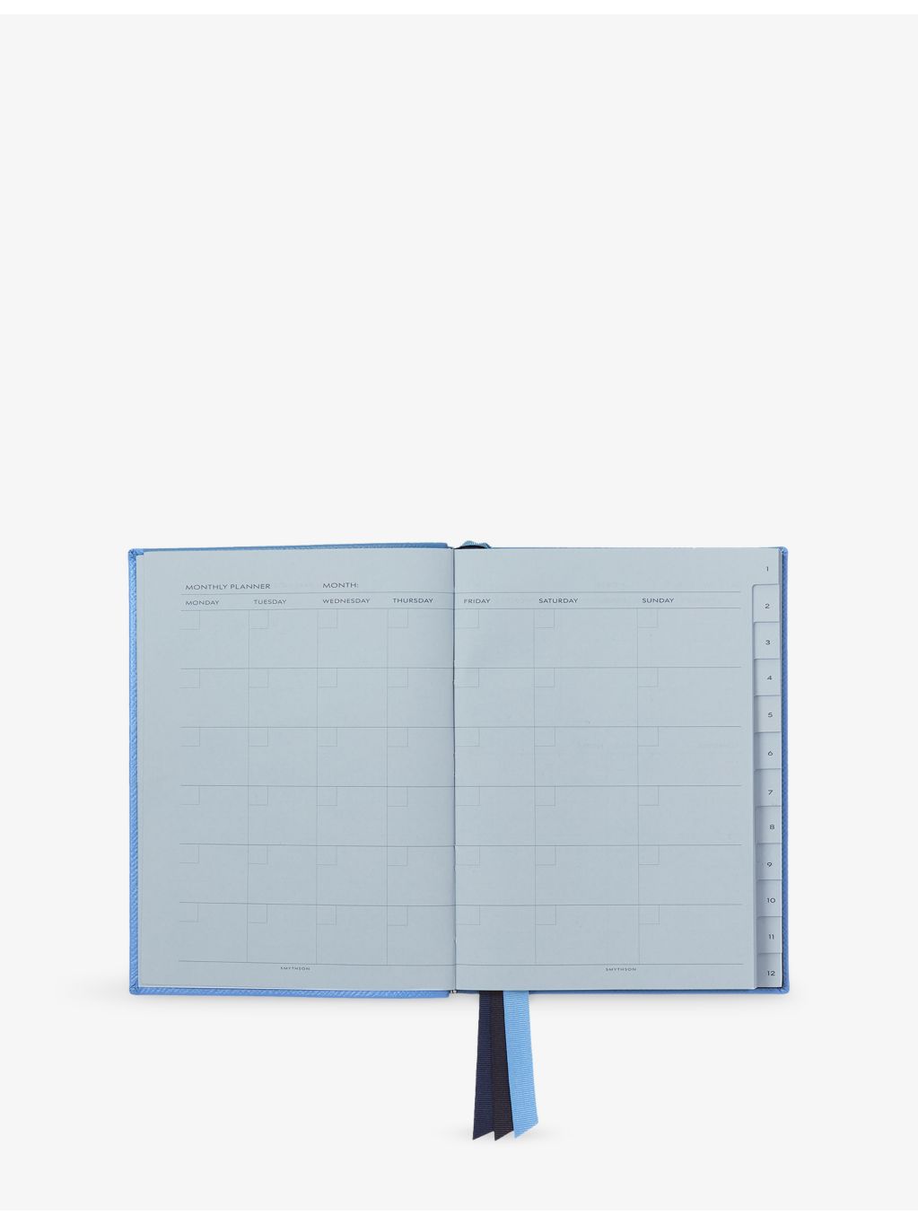 Smythson Soho leather planner 19.6cm x 14cm (British brand)