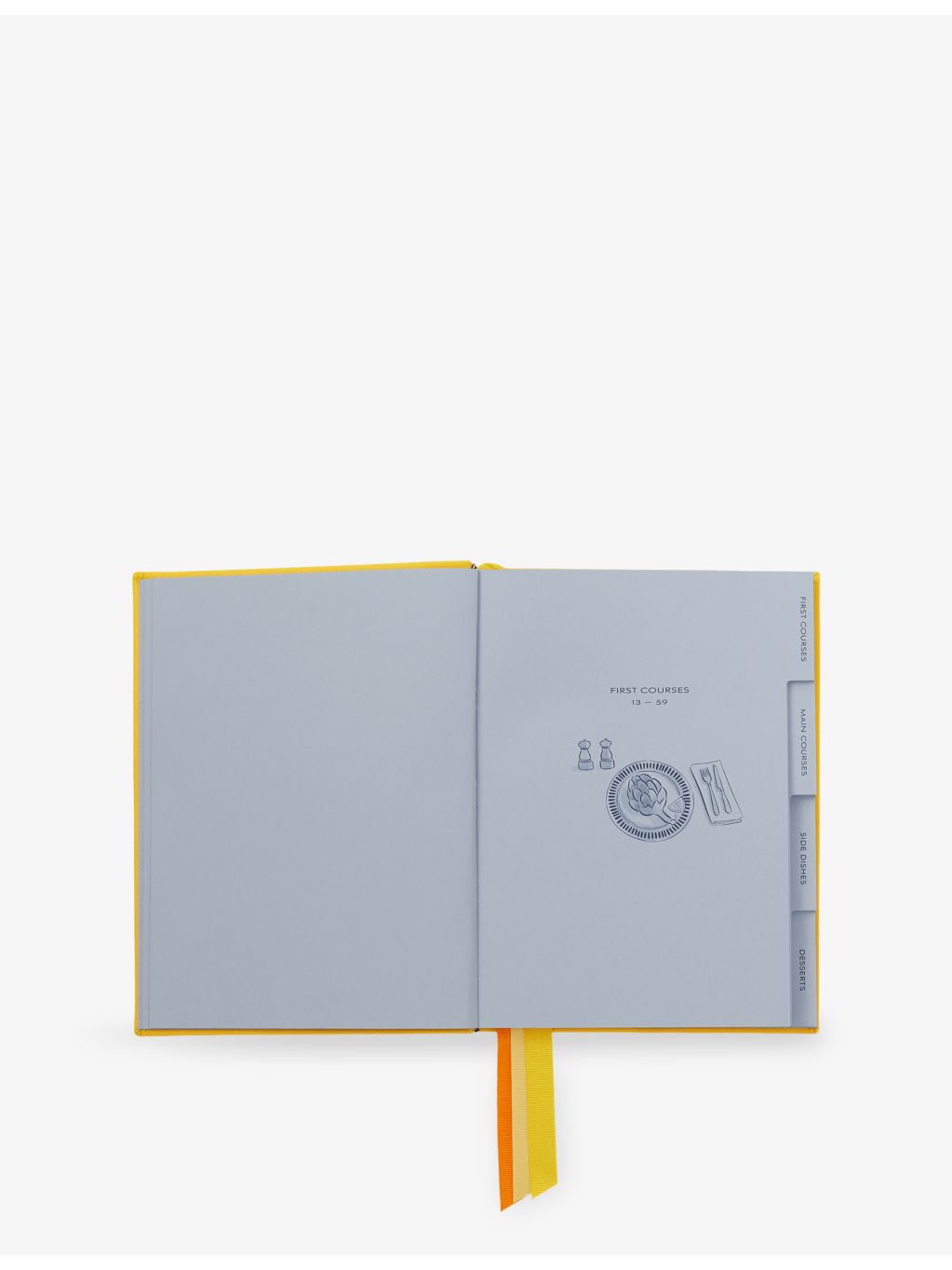 Smythson Soho leather recipe journal 19.6cm, UK version