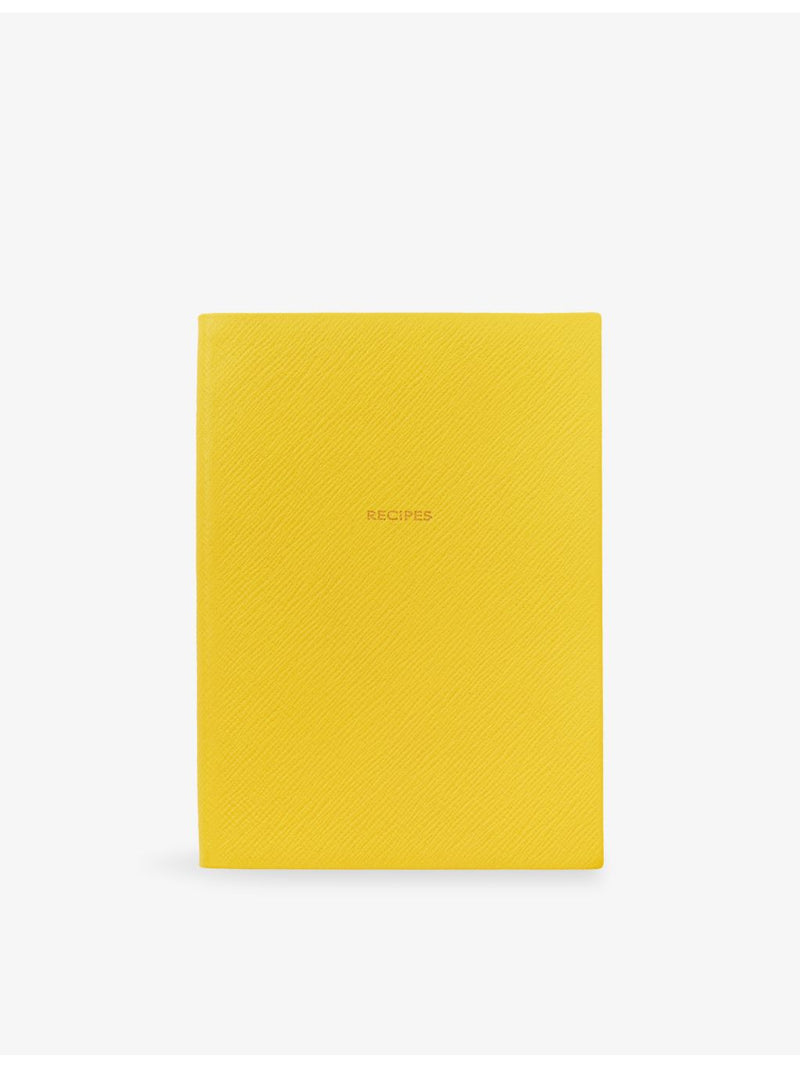 Smythson Soho leather recipe journal 19.6cm, UK version