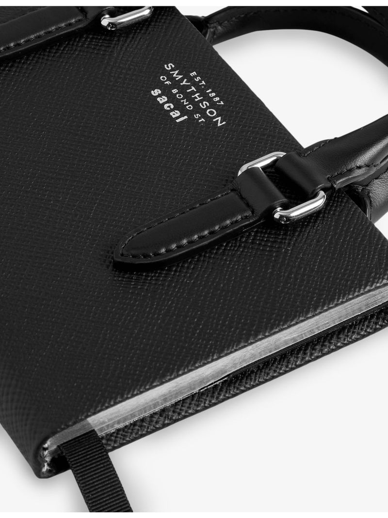 Smythson x Sacai Chelsea leather notebook 16.7cm - British product
