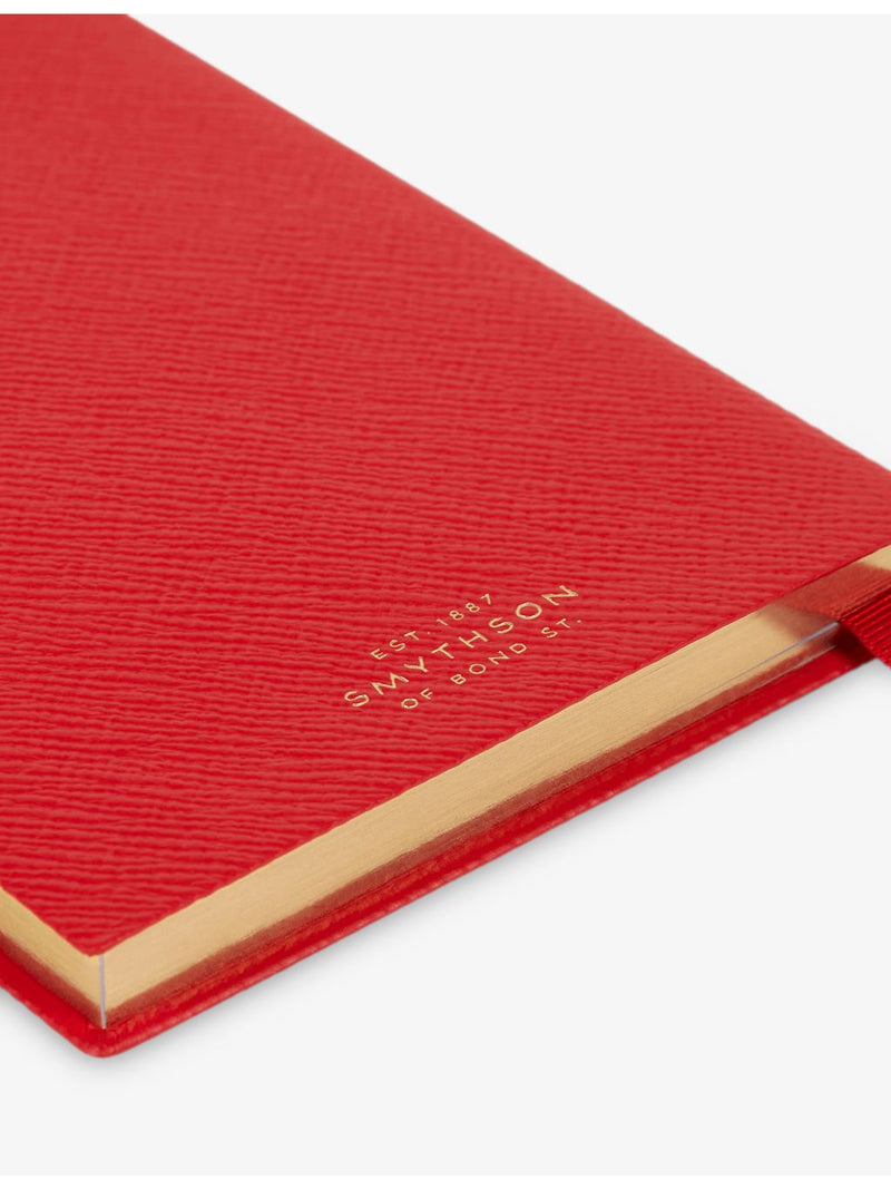 Smythson Chelsea Notes leather notebook 16cm x 11cm, UK version