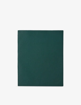 Smythson Portobello leather notebook 26cm x 21cm (British brand)