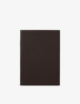 Smythson leather notebook Soho 19x14cm, UK version