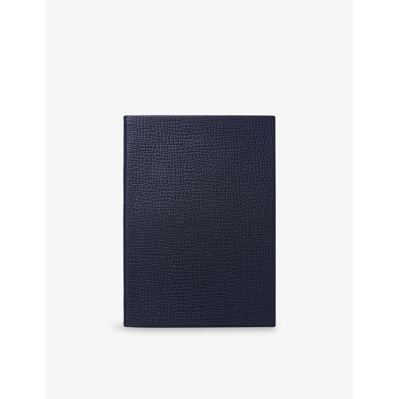 Smythson Soho Leather Notebook 19cm x 14cm