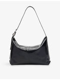 Whistles ring-embellished leather shoulder bag, imported from the UK