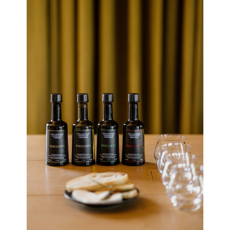 Meneghetti Izbor extra virgin olive oil 250ml, imported from the UK